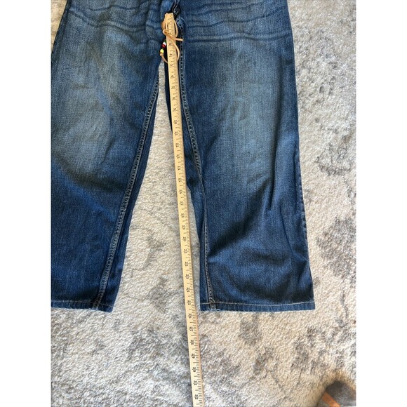 Levi's Vintage Silver Tab Baggy Skater Blue Jeans 34W Y2K - Picture 16 of 16